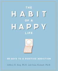 The Habit of Happy by Jeff Zeig; Free Resiliency Questionaiire chart included!