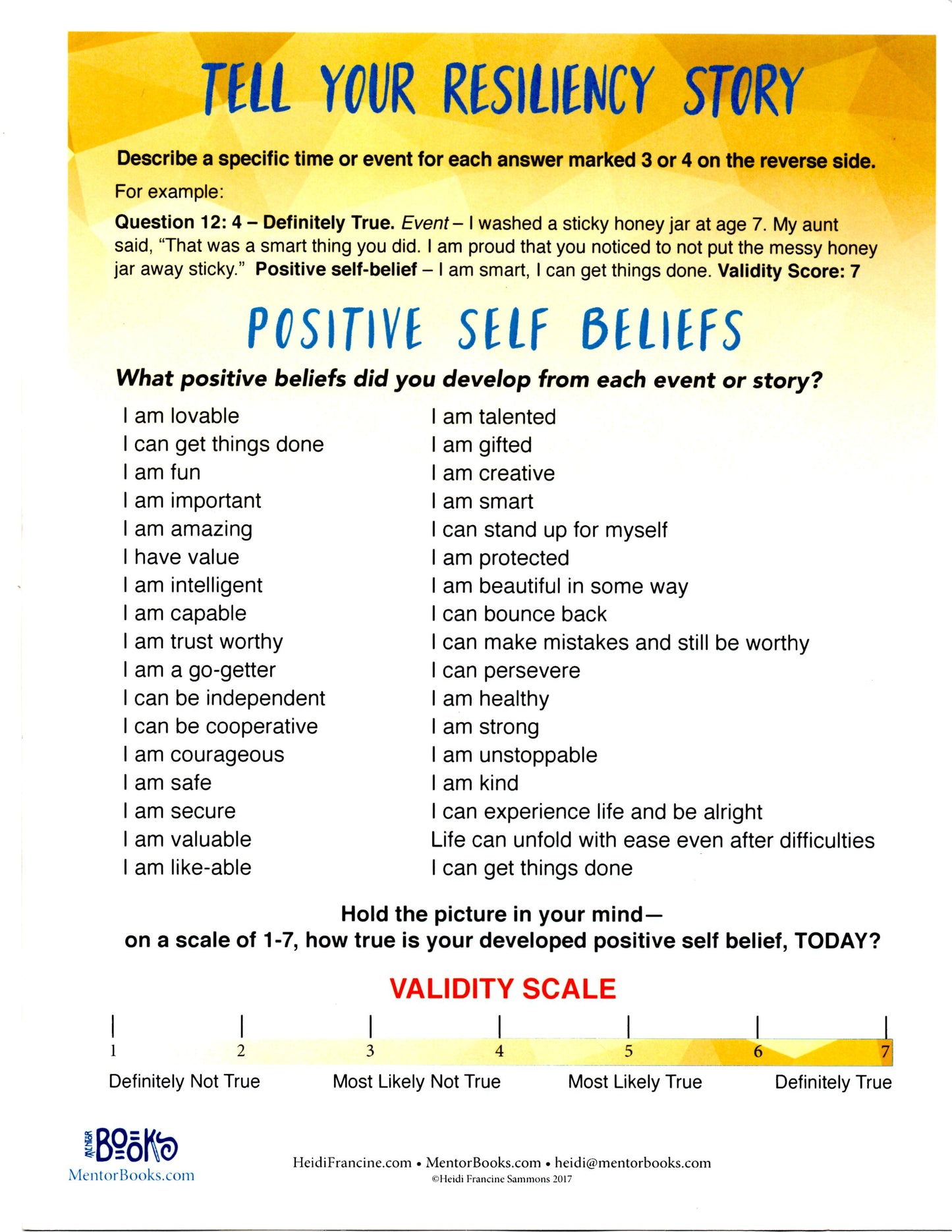 The Habit of Happy by Jeff Zeig; Free Resiliency Questionaiire chart included!